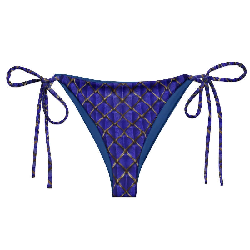 Long - line bikini top for added support and a fashionable lookSaphira Recycled String Bikini Bottom