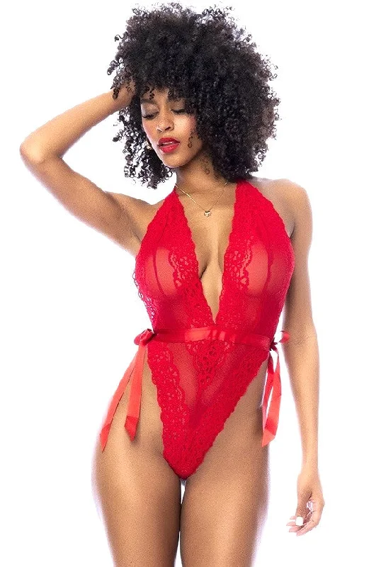 Cut - Out Bodysuits for a Trendy and Fashion - Forward StyleRoja High Cut Bodysuit