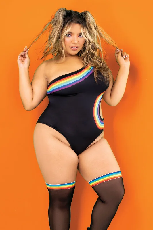 Sheer Bodysuits for a Seductive and Alluring OutfitPlus Size Pride Bodysuit