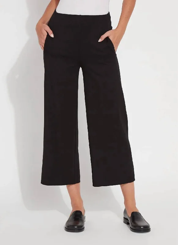 Aries Wide Leg Pants In Black