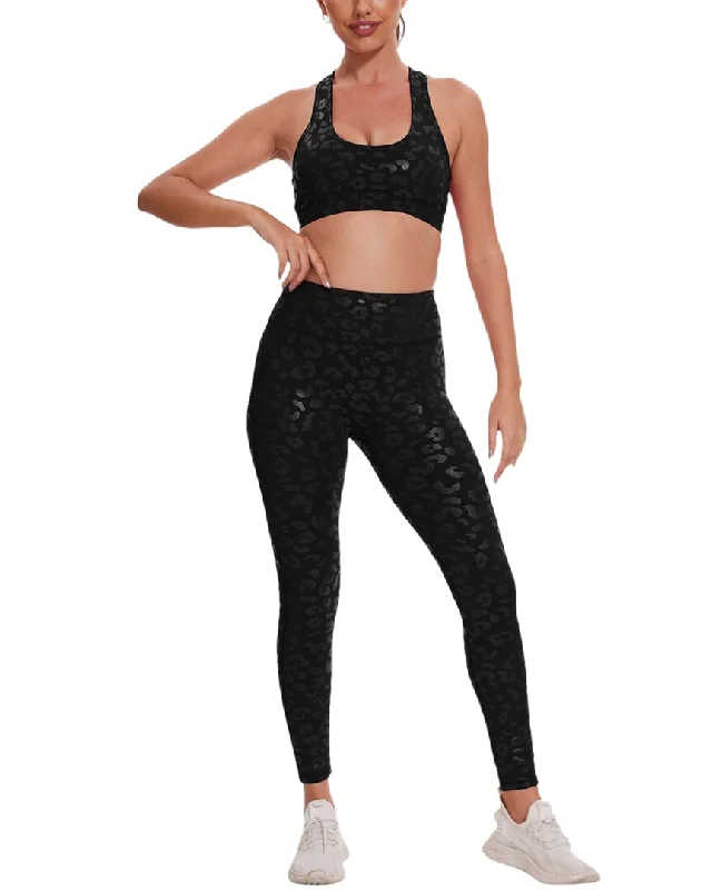 EVIA SPORT 2pc Top & Legging Set