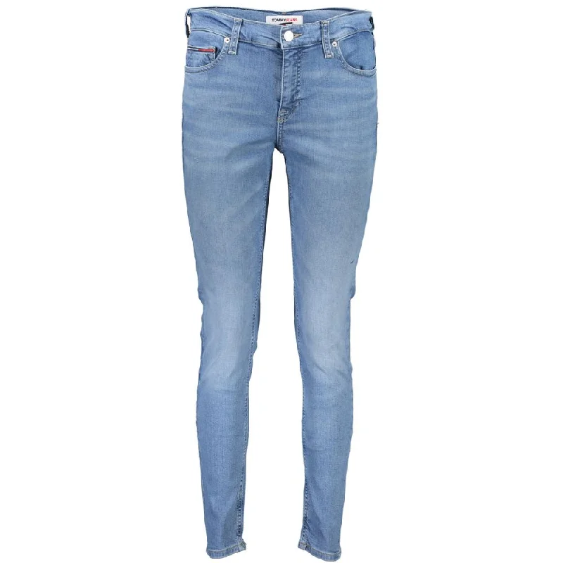 Tommy Hilfiger blue Cotton Jeans & Women's Pant