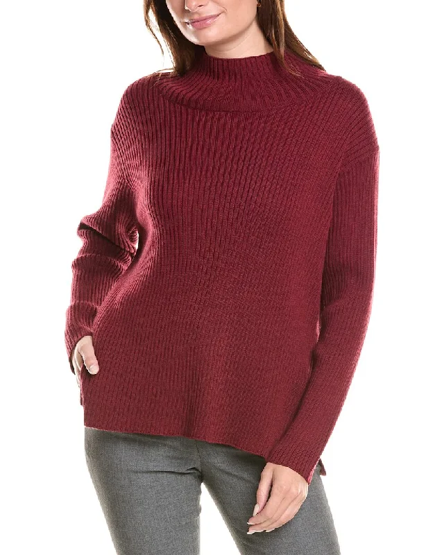 Plus - Size Women Sweater with a Flattering FitEILEEN FISHER Turtleneck Wool Sweater