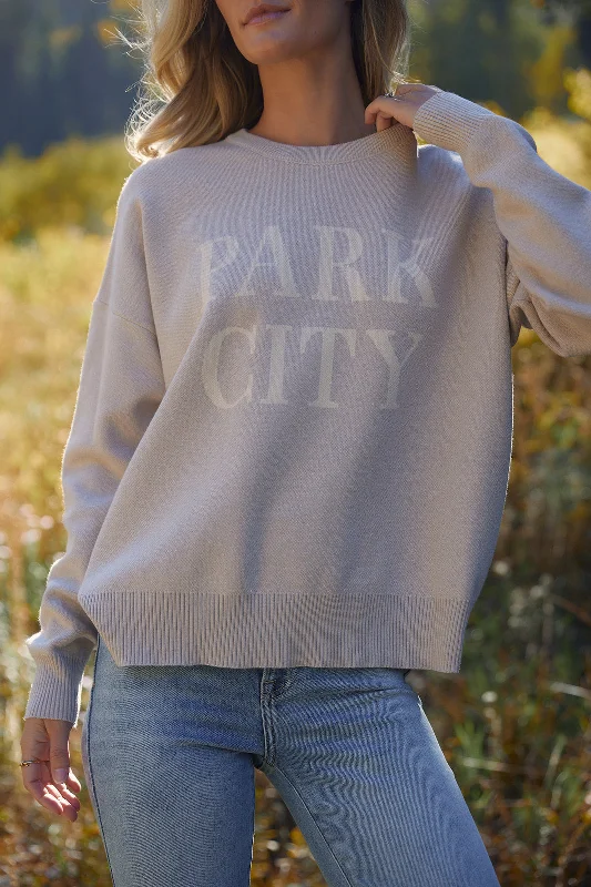 Chunky Knit Women Sweater for Winter WarmthPark City Jacquard Sweater