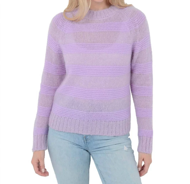 Sequin - Embellished Women Sweater for Special OccasionsSoledad Sweater In Lavender