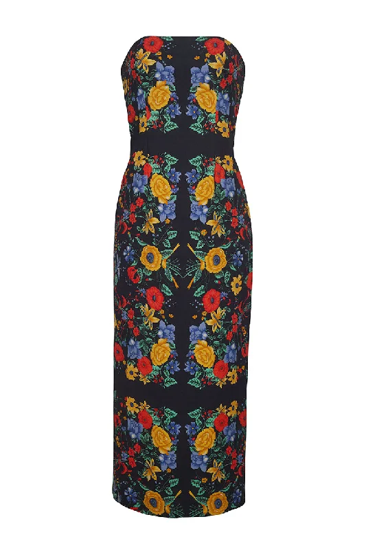 Printed Abstract Women Dress for a Modern and Artistic AppealLeah Dress