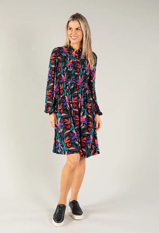 Shift Women Dress with a Simple and Classic Design for Everyday WearPalm Print Dress