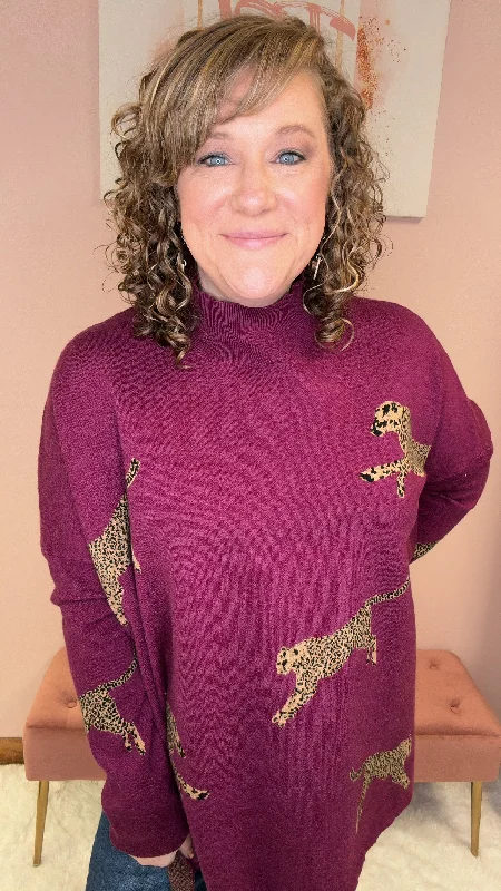 Cashmere Women Sweater with a Luxurious Soft TouchBe Better Tiger Pattern Sweater