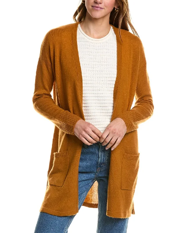 Lightweight Women Sweater for Spring and FallHannah Rose Wool & Cashmere-Blend Cardigan