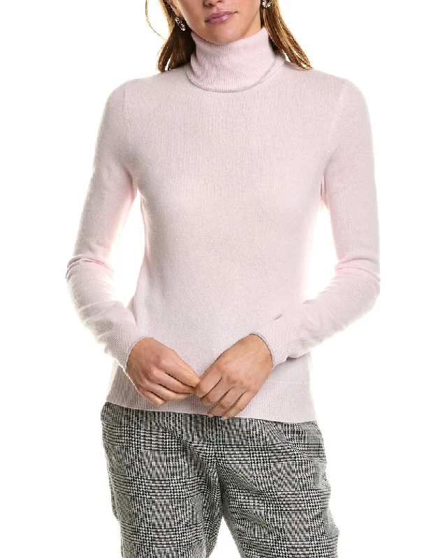 Organic Cotton Women Sweater for an Eco - Friendly ChoiceInCashmere Turtleneck Cashmere Sweater