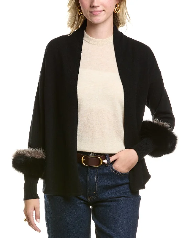 Cashmere Women Sweater with a Luxurious Soft TouchMEIR Cashmere Cardigan