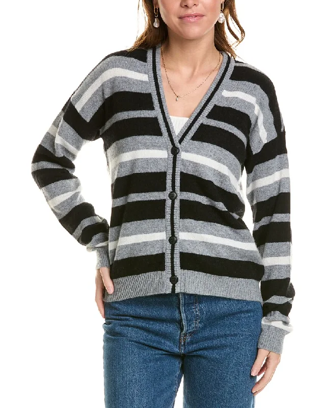 Plus - Size Women Sweater with a Flattering FitMinnie Rose Cashmere Cardigan