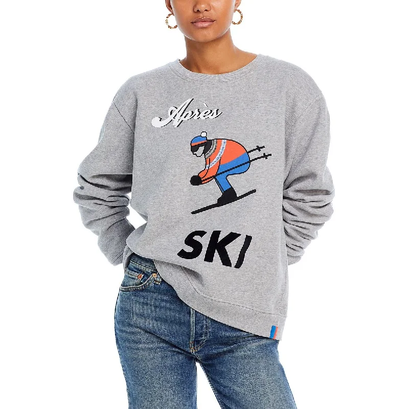 Oversized Women Sweater for a Cozy and Fashionable LookWomens Dropout Ski Pullover Sweater