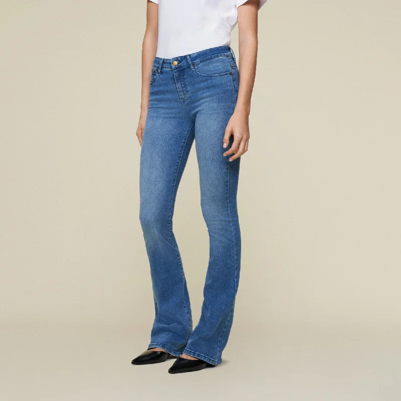 Straight - leg women jeans with a classic and timeless appealRaval-16 Re Ram Cobalt - High Rise Flare