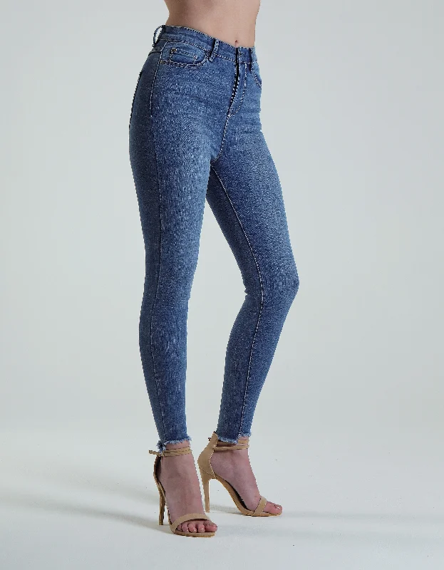 Dark - wash women jeans for a sophisticated and slimming effectJessica High Rise Skinny Blue