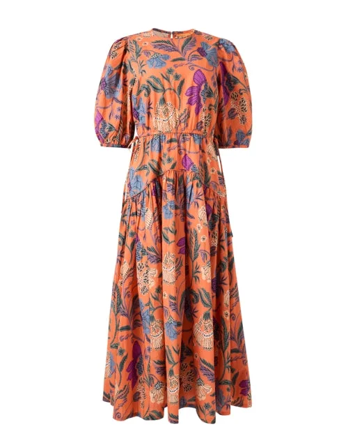 Wrap - Style Women Dress with Adjustable Fit for All Body TypesTurin Multi Print Cotton Dress