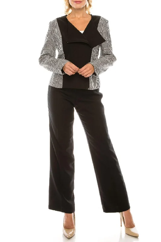 Little Black Women Dress with Sequins for a Glamorous Night OutDanillo Two Piece Formal Pant Suit