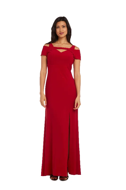 Shift Women Dress with a Simple and Classic Design for Everyday WearNightway Long Formal Petite Evening Dress 21519P