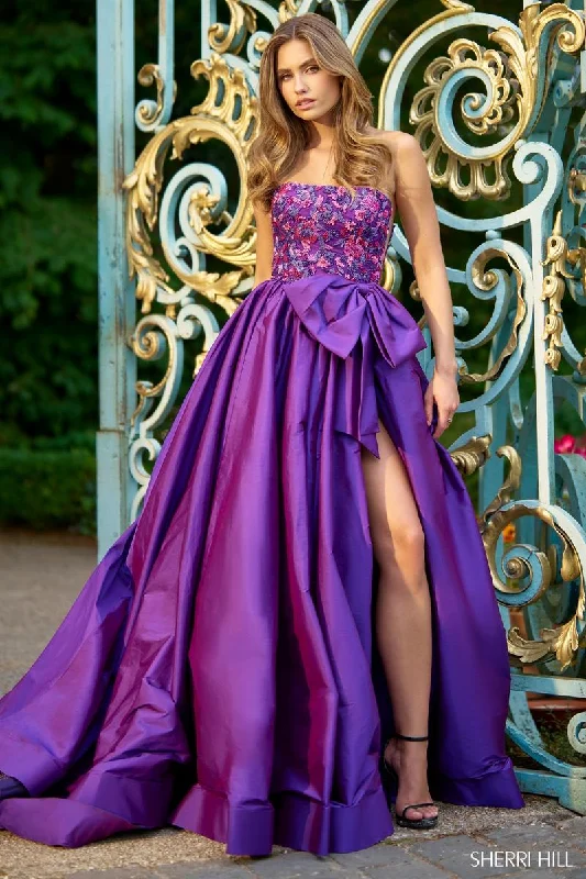 Ball Gown Women Dress with a Full Skirt for a Princess - like LookSherri Hill Dress 67020