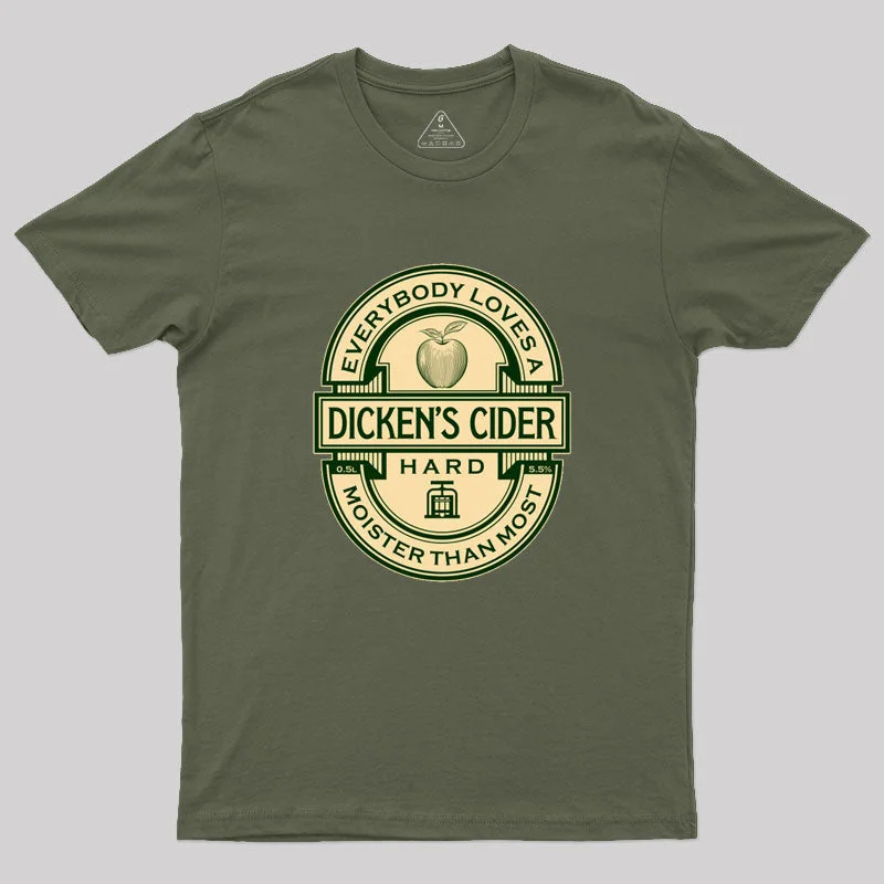 Striped Women T Shirt in a Classic PatternDicken's Cider Label Geek T-Shirt