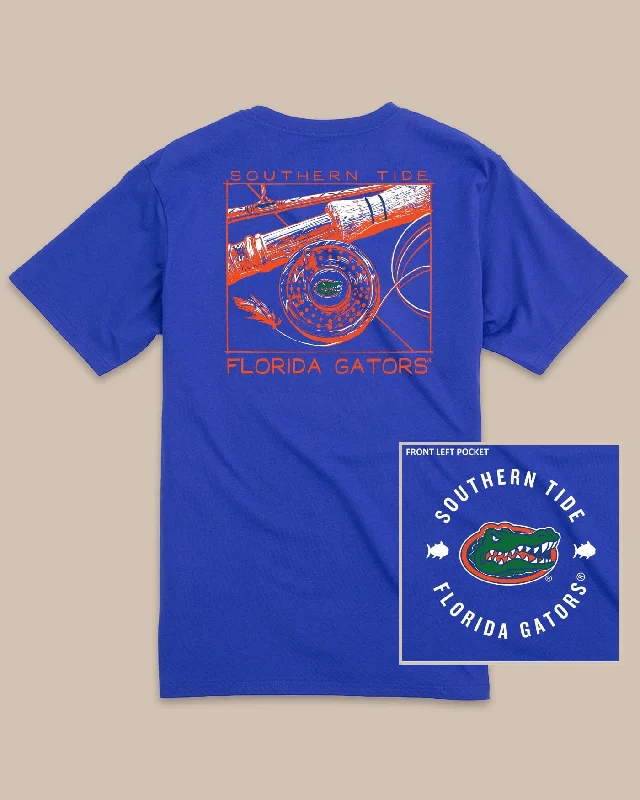 Sheer Women T Shirt for a Stylish and Alluring LookFlorida Gators Gameday Fly Reel T-Shirt