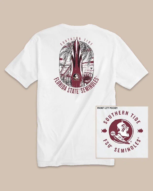 Organic Cotton Women T Shirt for Eco - Conscious WearersFSU Seminoles Gameday Locals Only T-Shirt