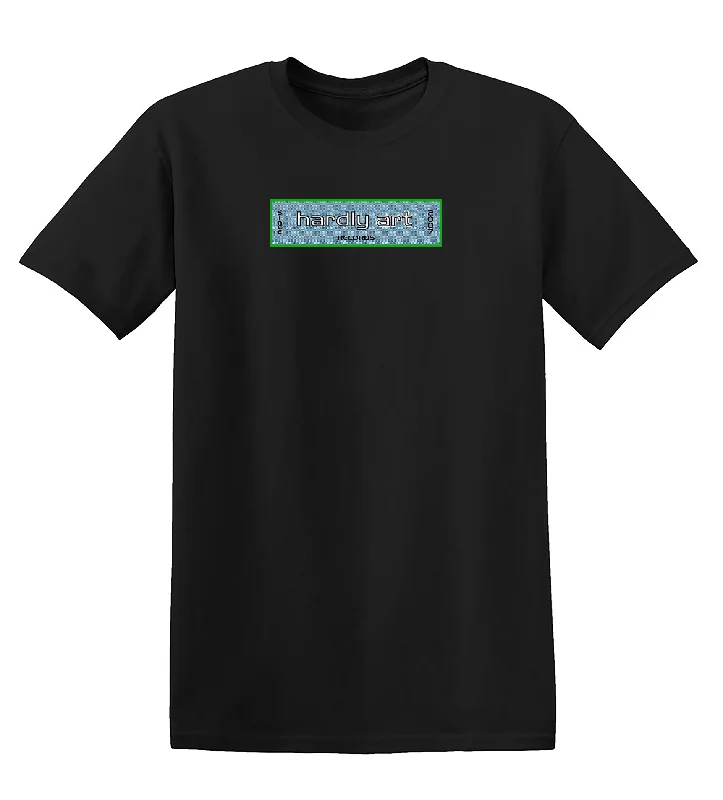 Pocketed Women T Shirt for Added FunctionalitySlacker Logo Black T-Shirt