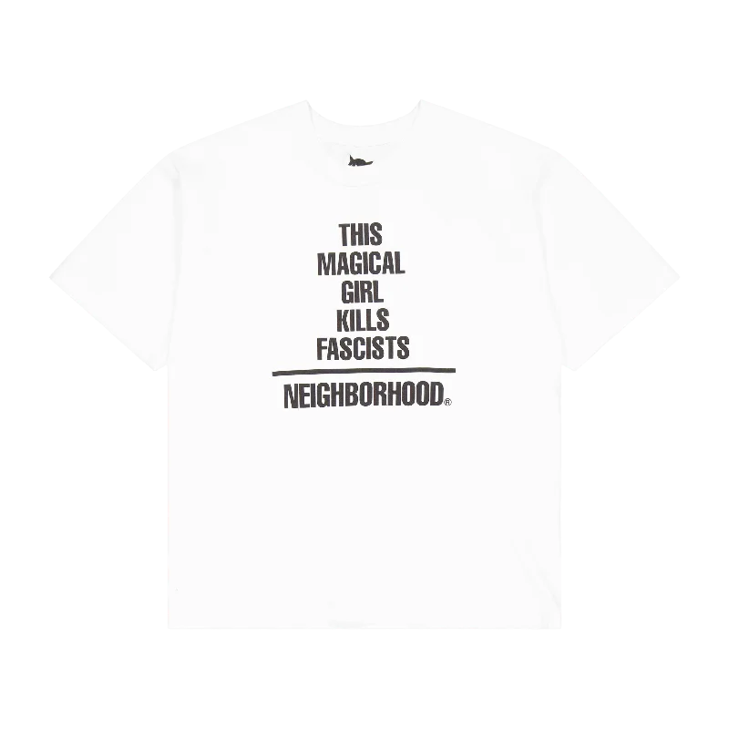 Pocketed Women T Shirt for Added FunctionalityNh × Jun Inagawa . Tee Ss-7 White