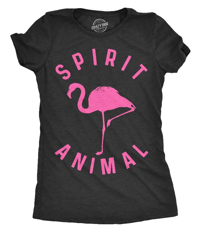 Crop Top Women T Shirt to Pair with High - Waisted BottomsSpirit Animal Women's T Shirt