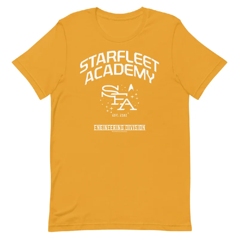 Crop Top Women T Shirt to Pair with High - Waisted BottomsStar Trek: Starfleet Academy Engineering Division T-Shirt