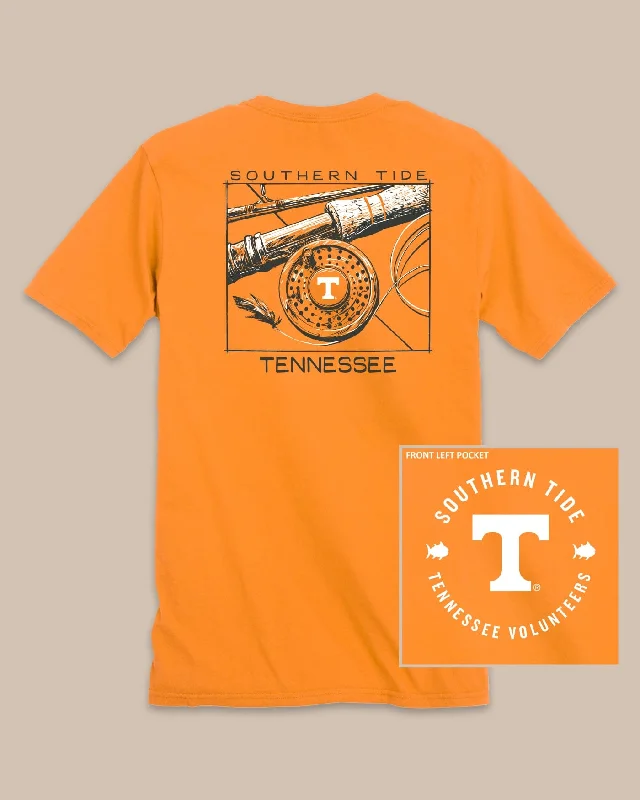 Pocketed Women T Shirt for Added FunctionalityTennessee Vols Gameday Fly Reel T-Shirt