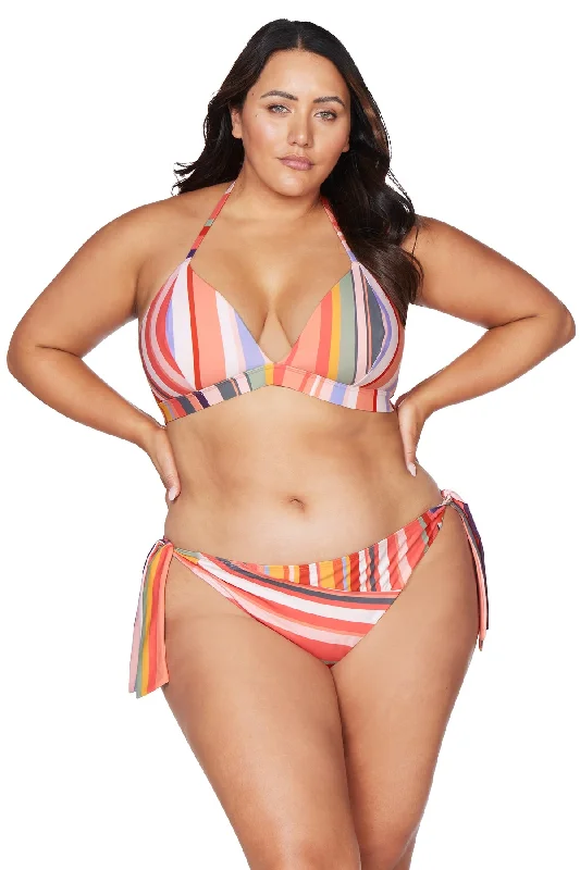 Tie - side bikini bottoms for an adjustable and stylish fitCarnivale Klee Multi Cup Bikini Top